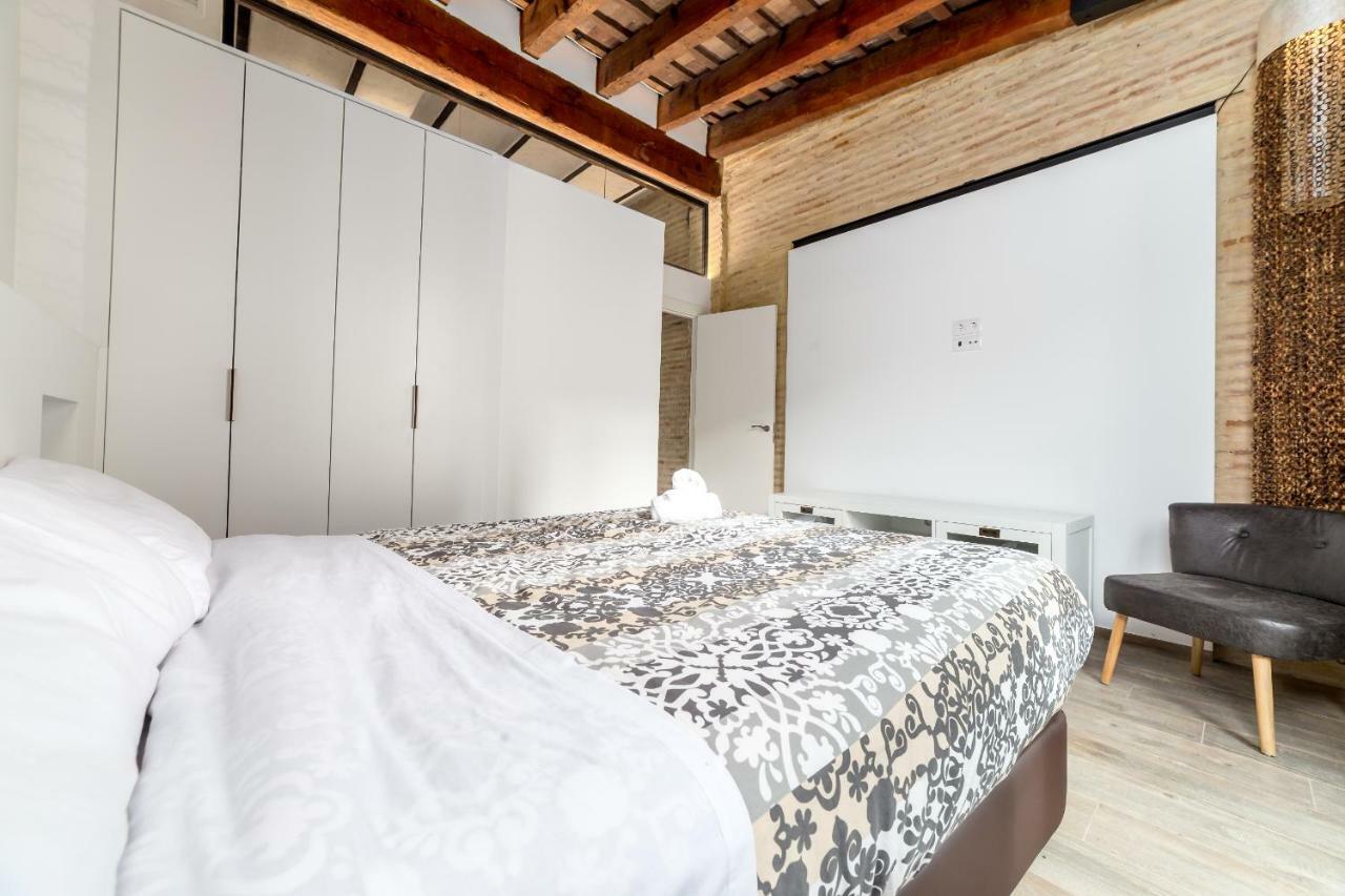 Florit Flats - Center Luxurious 1Br 1Ba Terrace Wi-Fi Ac Apartment Валенсия Екстериор снимка