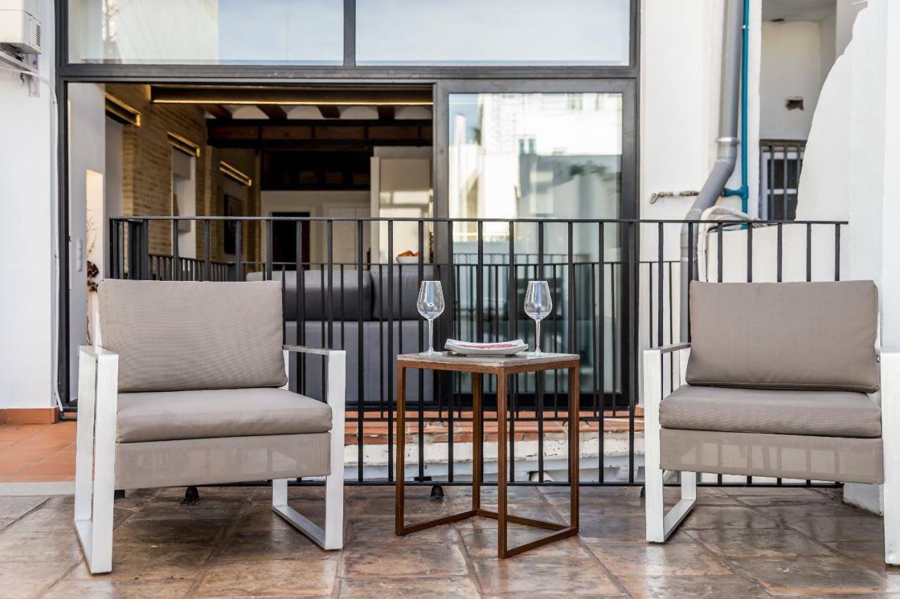 Florit Flats - Center Luxurious 1Br 1Ba Terrace Wi-Fi Ac Apartment Валенсия Екстериор снимка